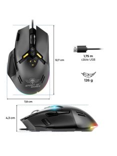 Spirit Of Gamer Elite M60 Mouse Black