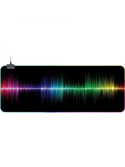 iMICE PD-09 RGB Egérpad Black