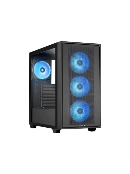 Chieftec Hunter 3 Tempered Glass Black