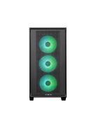 Chieftec Hunter 3 Tempered Glass Black