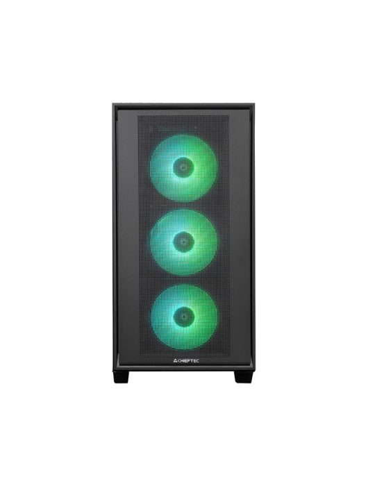 Chieftec Hunter 3 Tempered Glass Black