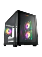 FSP S380 RGB Tempered Glass Black
