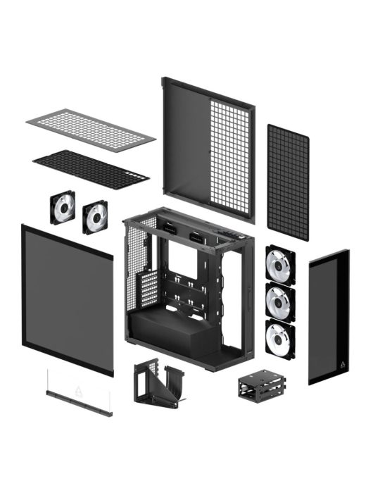 Arctic Xtender VG Tempered Glass Black