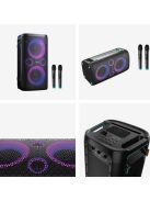 Hisense Party Storm1 300W Bluetooth Speaker + 2 Microphone Black
