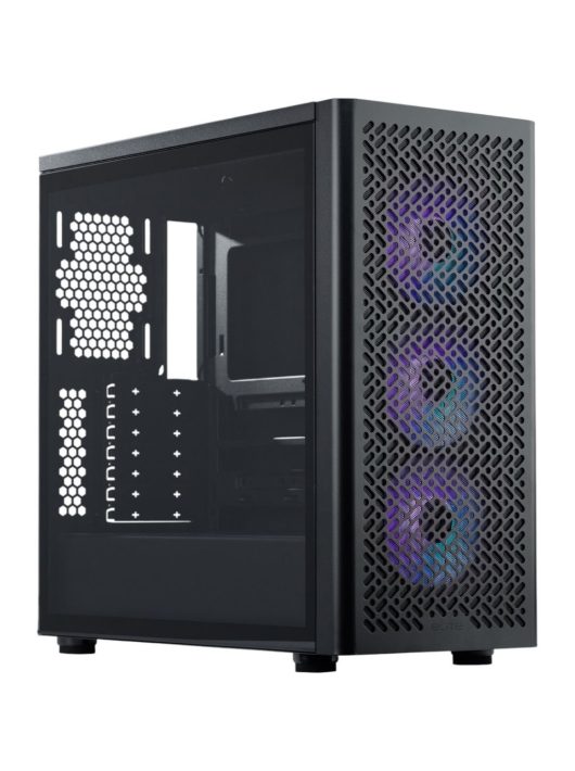 Cooler Master Elite 502 Tempered Glass Black