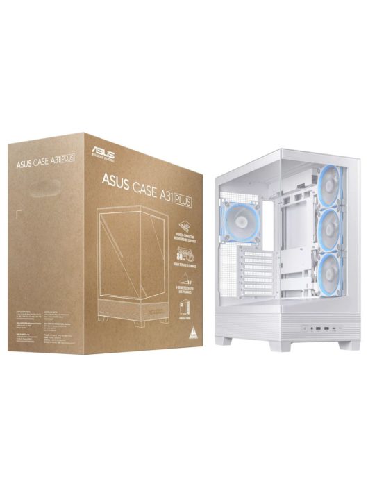 Asus A31 Plus Tempered Glass White