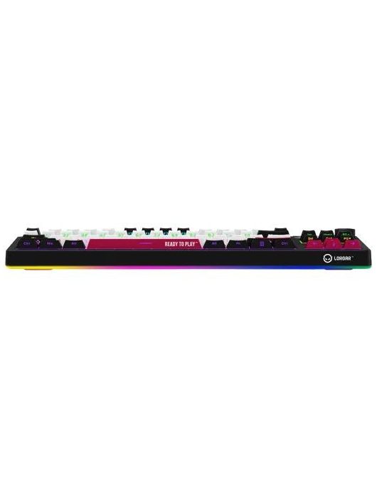 LORGAR KBP70TKLW Wireless Bluetooth Mechanical Gaming Keyboard Black/Red US