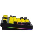LORGAR KBP70TKLW Wireless Bluetooth Mechanical Gaming Keyboard Black/Yellow US
