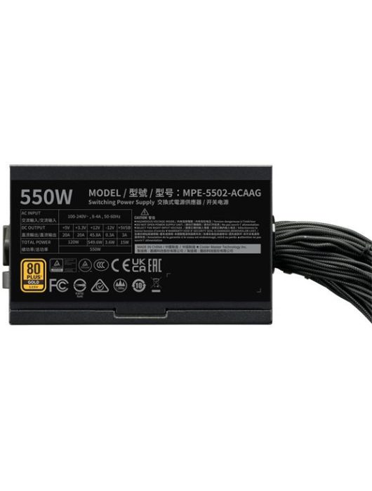 Cooler Master 550W 80+ Gold MWE V3