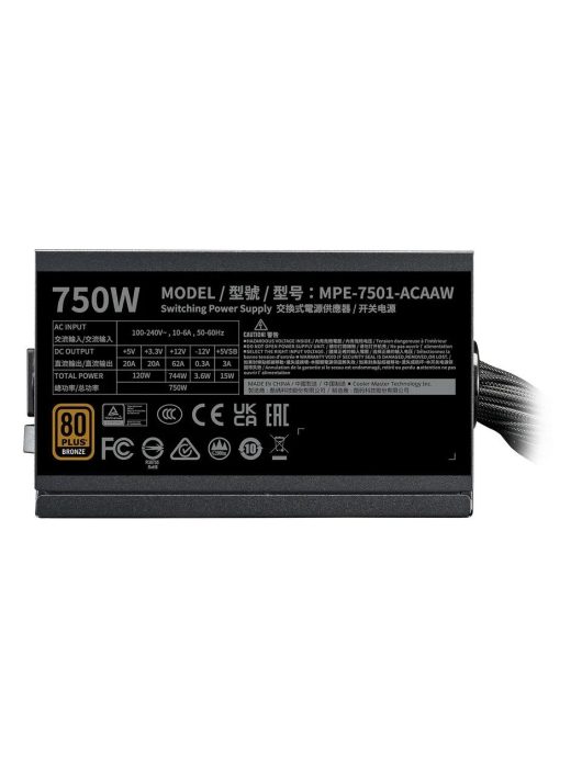 Cooler Master 750W 80+ Bronze MWE V3