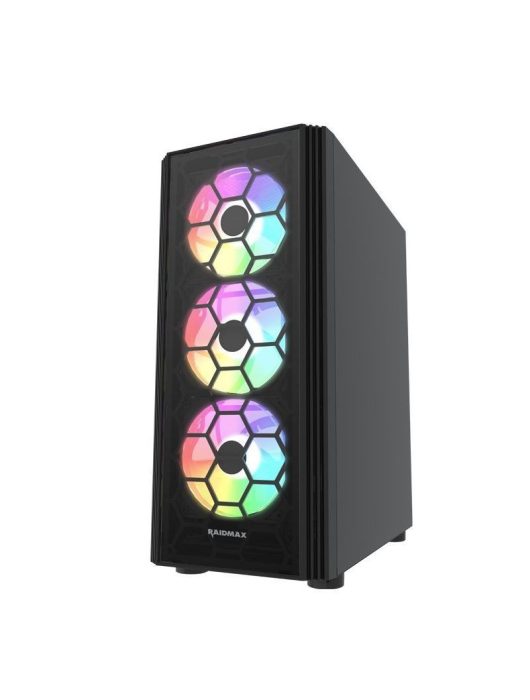 RaidMax V152 Tempered Glass White