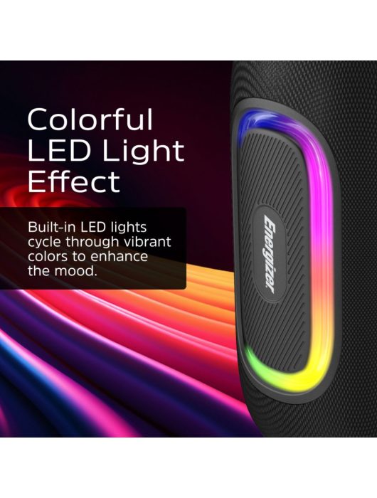 Energizer BTS163 Bluetooth Speaker with PowerBank Black