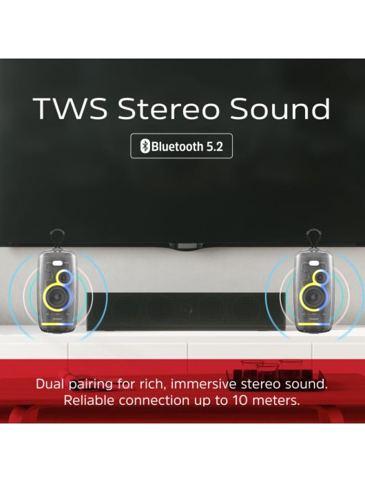 Energizer BTS164 Bluetooth Speaker with PowerBank Black