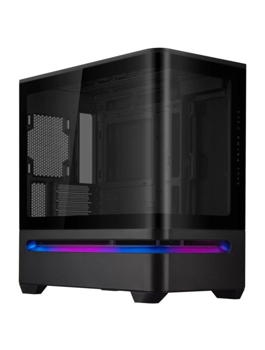 Asus Prime AP202 RGB Tempered Glass Black