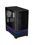 Asus Prime AP202 RGB Tempered Glass Black