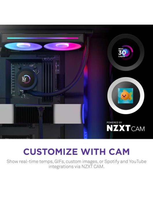 NZXT Kraken Plus 240 RGB Black