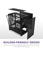 NZXT H3 Flow Tempered Glass Black