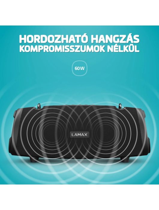 Lamax Eclipse1 Bluetooth Speaker Black