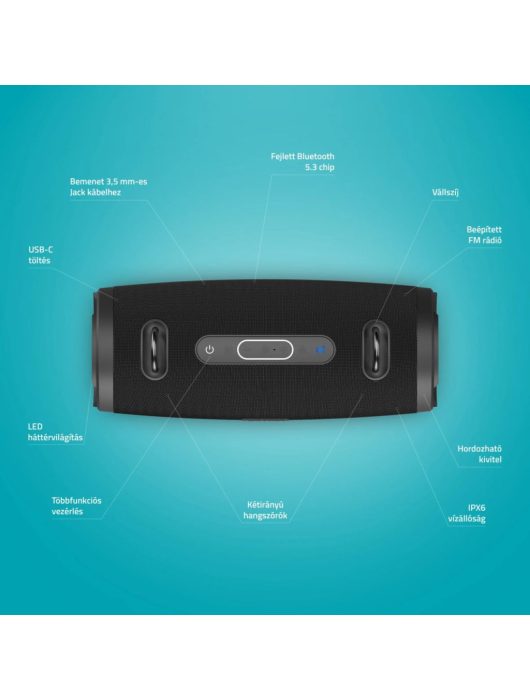 Lamax Eclipse1 Bluetooth Speaker Black