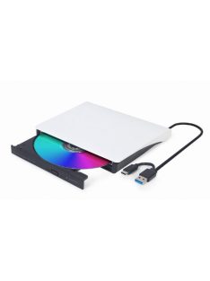 Gembird DVD-USB-031-BW Slim DVD-Writer Black/White BOX