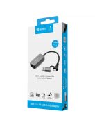 Sandberg USB-C/A 2.5 GbE RJ45 Adapter
