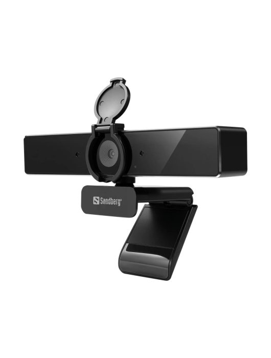 Sandberg USB-C/A Pro Remote 4K Webkamera Black