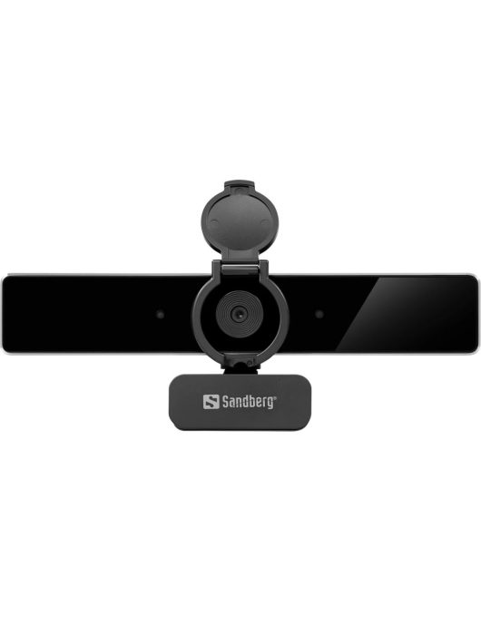 Sandberg USB-C/A Pro Remote 4K Webkamera Black