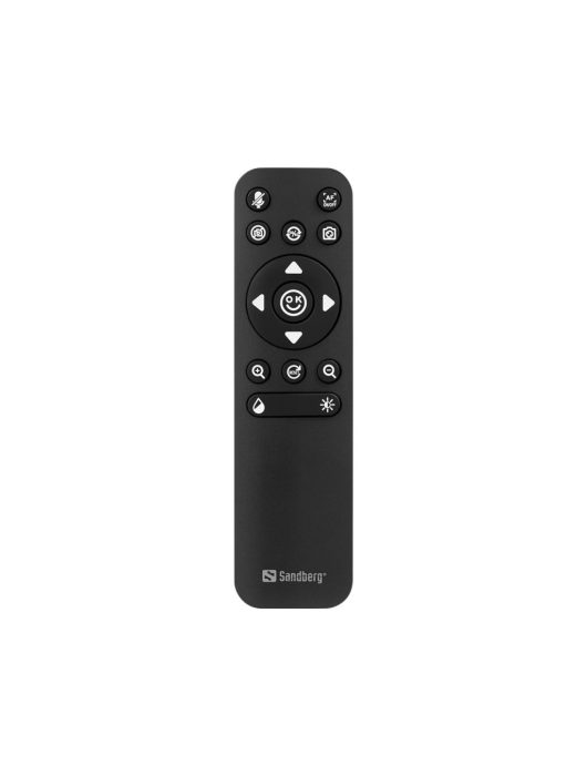 Sandberg USB-C/A Pro Remote 4K Webkamera Black