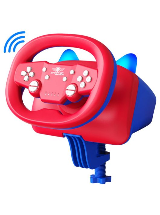 Spirit Of Gamer Race Wheel Pro Air Wireless Kormány Red/Blue