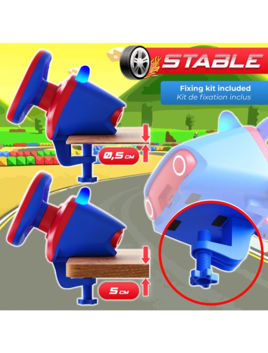 Spirit Of Gamer Race Wheel Pro Air Wireless Kormány Red/Blue