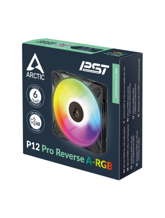 Arctic P12 Pro Reverse A-RGB - 3 Pack