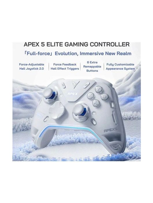 Flydigi Apex 5 Wireless Bluetooth Gamepad Grey