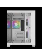 Gamdias Aura GC10M V2 WH ARGB Tempered Glass White