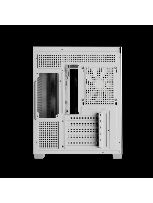 Gamdias Aura GC10M V2 WH ARGB Tempered Glass White