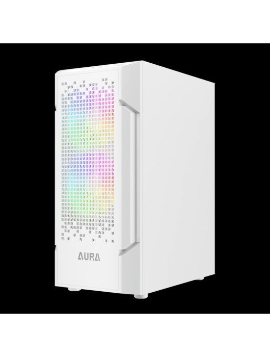 Gamdias Aura GC7 ARGB Tempered Glass White