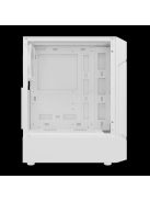 Gamdias Aura GC7 ARGB Tempered Glass White