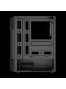 Gamdias Aura GC7 ARGB Tempered Glass Black