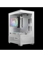 Gamdias Aura GC9M ELITE ARGB Tempered Glass White