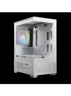 Gamdias Aura GC9M ELITE ARGB Tempered Glass White