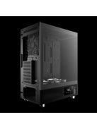 Gamdias Atlas E1 ARGB Tempered Glass Black