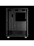 Gamdias Atlas E1 ARGB Tempered Glass Black