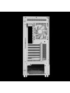 Gamdias Atlas E1 ARGB Tempered Glass White