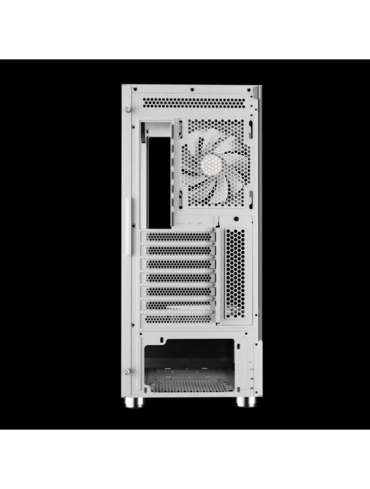 Gamdias Atlas E1 ARGB Tempered Glass White