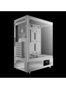 Gamdias Atlas E1 ARGB Tempered Glass White