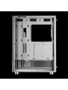 Gamdias Atlas E1 ARGB Tempered Glass White