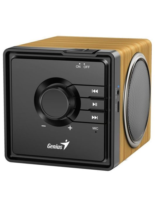 Genius SP-916BT Bluetooth Speaker Pine Wood