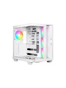 Be quiet! Light Base 500 LX Tempered Glass White