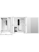 Be quiet! Light Base 500 LX Tempered Glass White
