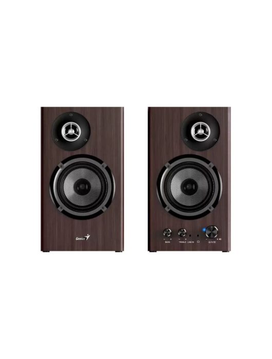 Genius SP-HF1812BT Bluetooth Speaker Dark Brown