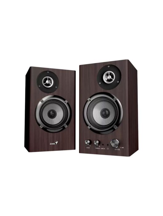 Genius SP-HF1812BT Bluetooth Speaker Dark Brown